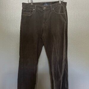 Lucky Brand Gray Corduroy Pants